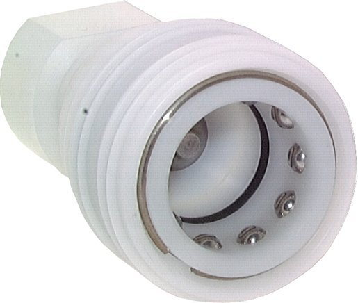 POM DN 20 Hydraulic Coupling Socket G 3/4 inch Female Threads ISO 7241-1 B