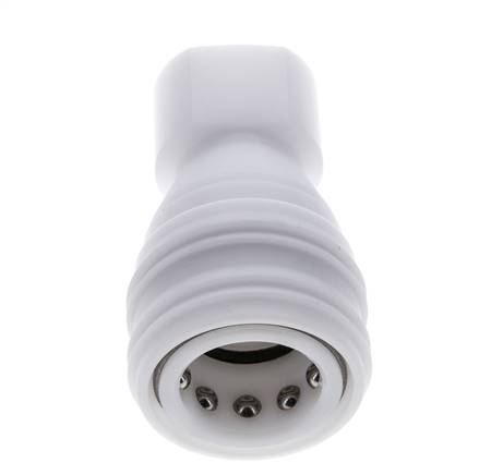 POM DN 12.5 Hydraulic Coupling Socket G 1/2 inch Female Threads ISO 7241-1 B