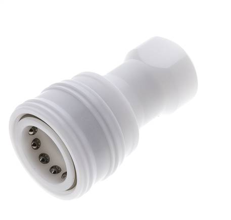 POM DN 20 Hydraulic Coupling Socket G 3/4 inch Female Threads ISO 7241-1 B