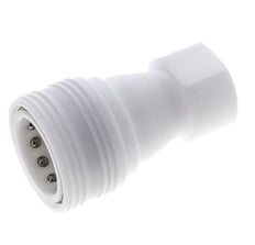 POM DN 25 Hydraulic Coupling Socket G 1 inch Female Threads ISO 7241-1 B