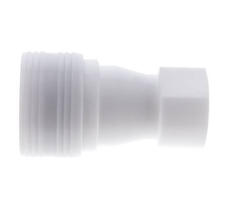 POM DN 25 Hydraulic Coupling Socket G 1 inch Female Threads ISO 7241-1 B