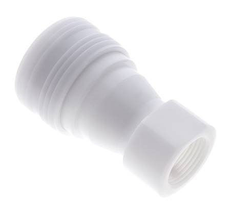 POM DN 25 Hydraulic Coupling Socket G 1 inch Female Threads ISO 7241-1 B