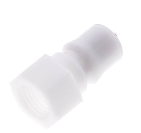 POM DN 6.3 Hydraulic Coupling Plug G 1/4 inch Female Threads ISO 7241-1 B