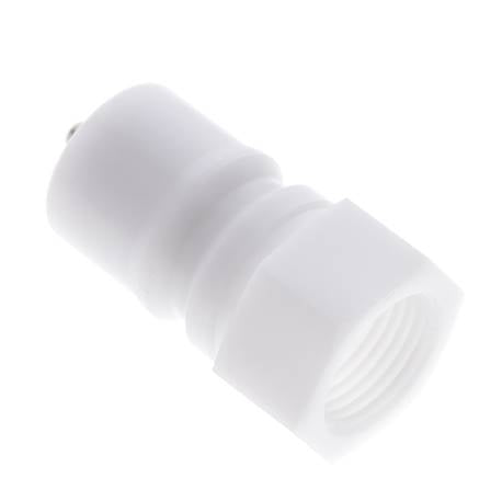 POM DN 10 Hydraulic Coupling Plug G 3/8 inch Female Threads ISO 7241-1 B