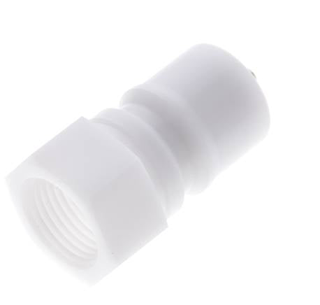 POM DN 10 Hydraulic Coupling Plug G 3/8 inch Female Threads ISO 7241-1 B