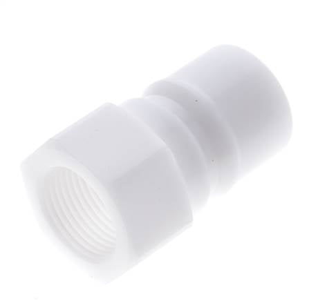 POM DN 20 Hydraulic Coupling Plug G 3/4 inch Female Threads ISO 7241-1 B