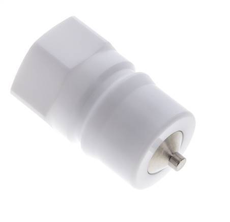 POM DN 25 Hydraulic Coupling Plug G 1 inch Female Threads ISO 7241-1 B