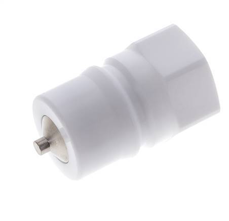 POM DN 25 Hydraulic Coupling Plug G 1 inch Female Threads ISO 7241-1 B