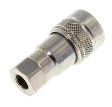 Steel DN 5 Hydraulic Coupling Socket G 1/8 inch Female Threads ISO 7241-1 B D 10.9mm