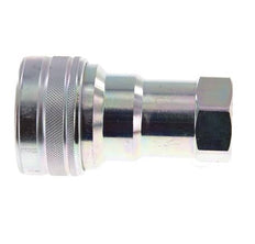 Steel DN 20 Hydraulic Coupling Socket G 3/4 inch Female Threads ISO 7241-1 B D 31.4mm