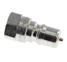 Steel DN 6.3 Hydraulic Coupling Plug G 1/4 inch Female Threads ISO 7241-1 B D 14.2mm