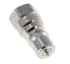 Steel DN 6.3 Hydraulic Coupling Plug G 1/4 inch Female Threads ISO 7241-1 B D 14.2mm