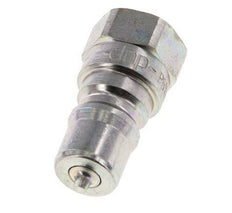Steel DN 6.3 Hydraulic Coupling Plug G 1/4 inch Female Threads ISO 7241-1 B D 14.2mm