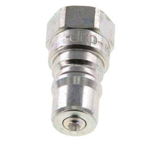 Steel DN 6.3 Hydraulic Coupling Plug G 1/4 inch Female Threads ISO 7241-1 B D 14.2mm