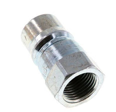 Steel DN 12.5 Hydraulic Coupling Plug G 1/2 inch Female Threads ISO 7241-1 B D 23.5mm