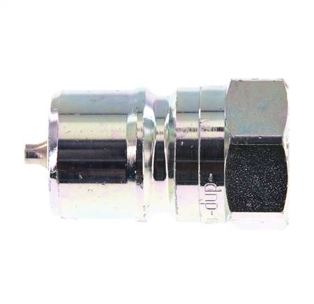 Steel DN 20 Hydraulic Coupling Plug G 3/4 inch Female Threads ISO 7241-1 B D 31.4mm