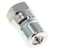 Steel DN 20 Hydraulic Coupling Plug G 3/4 inch Female Threads ISO 7241-1 B D 31.4mm