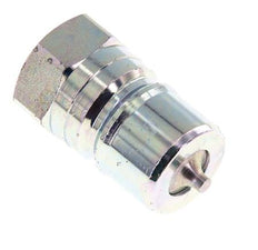 Steel DN 20 Hydraulic Coupling Plug G 3/4 inch Female Threads ISO 7241-1 B D 31.4mm