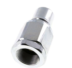 Steel DN 40 Hydraulic Coupling Plug G 1 1/2 inch Female Threads ISO 7241-1 B D 44.5mm