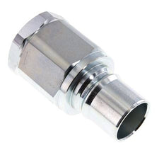 Steel DN 40 Hydraulic Coupling Plug G 1 1/2 inch Female Threads ISO 7241-1 B D 44.5mm