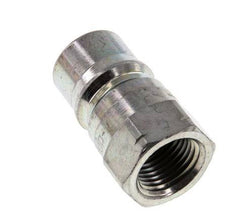 Steel DN 12.5 Hydraulic Coupling Plug 1/2 inch Female NPT Threads ISO 7241-1 B D 23.5mm