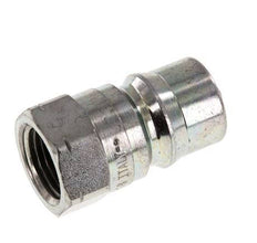 Steel DN 12.5 Hydraulic Coupling Plug 1/2 inch Female NPT Threads ISO 7241-1 B D 23.5mm
