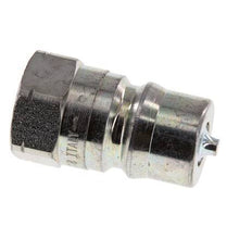 Steel DN 12.5 Hydraulic Coupling Plug 1/2 inch Female NPT Threads ISO 7241-1 B D 23.5mm