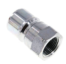 Steel DN 20 Hydraulic Coupling Plug 3/4 inch Female NPT Threads ISO 7241-1 B D 31.4mm