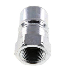 Steel DN 20 Hydraulic Coupling Plug 3/4 inch Female NPT Threads ISO 7241-1 B D 31.4mm