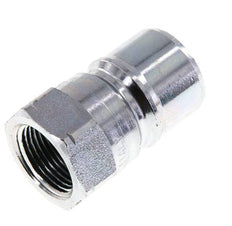 Steel DN 20 Hydraulic Coupling Plug 3/4 inch Female NPT Threads ISO 7241-1 B D 31.4mm