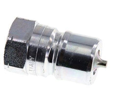 Steel DN 20 Hydraulic Coupling Plug 3/4 inch Female NPT Threads ISO 7241-1 B D 31.4mm