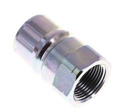 Steel DN 25 Hydraulic Coupling Plug 1 inch Female NPT Threads ISO 7241-1 B D 37.8mm