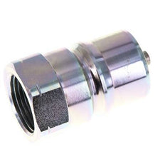 Steel DN 25 Hydraulic Coupling Plug 1 inch Female NPT Threads ISO 7241-1 B D 37.8mm