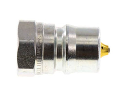 Steel DN 12.5 Hydraulic Coupling Plug G 1/2 inch Female Threads Pressure Eliminator ISO 7241-1 B D 23.5mm