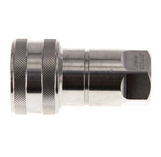 Stainless Steel DN 10 Hydraulic Coupling Socket G 3/8 inch Female Threads ISO 7241-1 B D 19.1mm