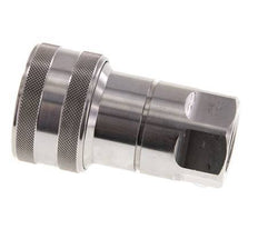 Stainless Steel DN 12.5 Hydraulic Coupling Socket G 1/2 inch Female Threads ISO 7241-1 B D 23.5mm