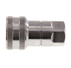 Stainless Steel DN 12.5 Hydraulic Coupling Socket G 1/2 inch Female Threads ISO 7241-1 B D 23.5mm