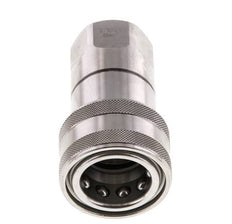 Stainless Steel DN 12.5 Hydraulic Coupling Socket G 1/2 inch Female Threads ISO 7241-1 B D 23.5mm
