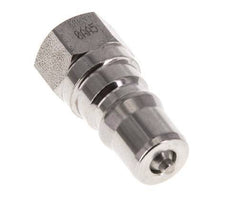 Stainless Steel DN 5 Hydraulic Coupling Plug G 1/8 inch Female Threads ISO 7241-1 B D 10.9mm