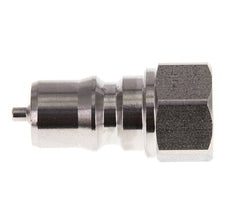Stainless Steel DN 6.3 Hydraulic Coupling Plug G 1/4 inch Female Threads ISO 7241-1 B D 14.2mm