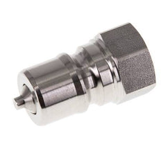 Stainless Steel DN 10 Hydraulic Coupling Plug G 3/8 inch Female Threads ISO 7241-1 B D 19.1mm