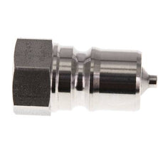 Stainless Steel DN 10 Hydraulic Coupling Plug G 3/8 inch Female Threads ISO 7241-1 B D 19.1mm