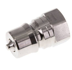 Stainless Steel DN 12.5 Hydraulic Coupling Plug G 1/2 inch Female Threads ISO 7241-1 B D 23.5mm
