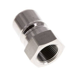 Stainless Steel DN 20 Hydraulic Coupling Plug G 3/4 inch Female Threads ISO 7241-1 B D 31.4mm