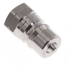 Stainless Steel DN 12.5 Hydraulic Coupling Plug 1/2 inch Female NPT Threads ISO 7241-1 B D 23.5mm