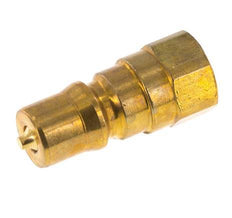 Brass DN 5 Hydraulic Coupling Plug G 1/8 inch Female Threads ISO 7241-1 B D 10.9mm