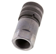 Steel DN 19 Flat Face Hydraulic Socket G 1 inch Female Threads ISO 16028 D 30mm