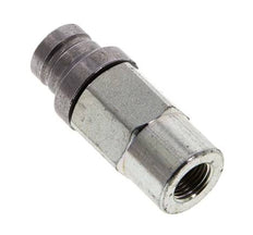 Steel DN 40 Flat Face Hydraulic Socket G 2 inch Female Threads D 72.9mm