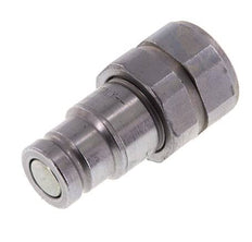 Steel DN 10 Flat Face Hydraulic Plug G 1/2 inch Female Threads ISO 16028 D 19.7mm
