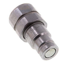 Steel DN 10 Flat Face Hydraulic Plug G 1/2 inch Female Threads ISO 16028 D 19.7mm